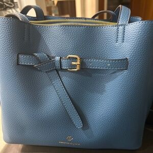 Nanette Lepore Blue Tote Bag